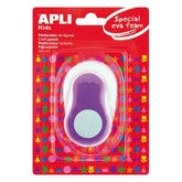 TALADRO MANUALIDADES REDONDO LILA | 1 UNIDADES | (APLI MANUALIDADES)
